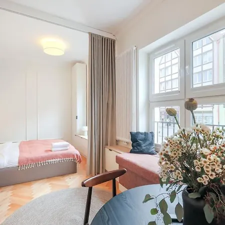 Modern Apartment In City Centre Danzig Exterior foto